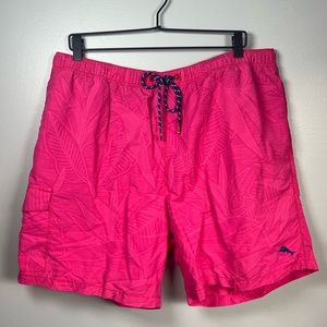 Tommy Bahama Relax Pink Swim Trunks - XL
